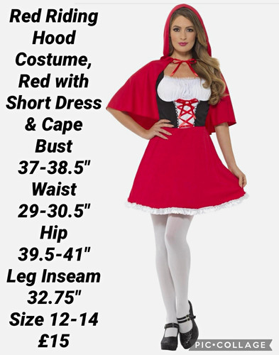 Womens little red riding hood - womens,
