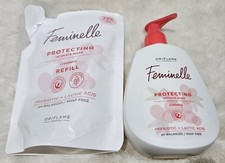 Oriflame Feminelle Protecting Intimate Wash Cranberry and Refill   Biodegradable