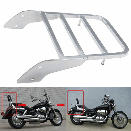 Rear sissy bar luggage - bar, rack