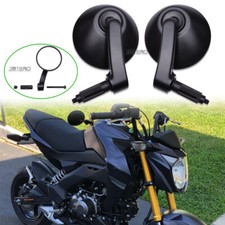 7/8'' 1'' Motorcycle Handle Bar End Mirror For Kawasaki Z125 Z250 Z400 Z650 Z900