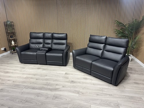 Scs cleveley leather 2 - leather, 2+2