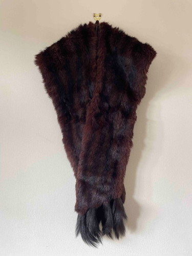 Real vintage fur stole - real,