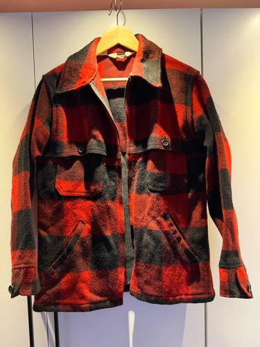 Vintage woolrich mackinaw - woolrich,