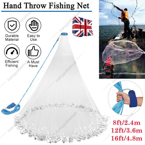 8ft radius fishing cast - fishing,