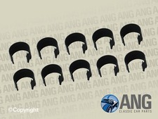 TRIUMPH SPITFIRE MkIV,TR7,TR8 FRONT SEAT BASE COVER TO FRAME CLIPS x 10 (608862)