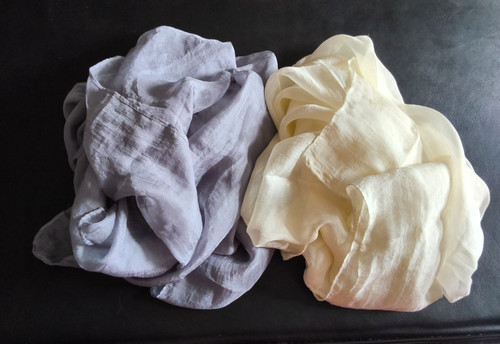 Silk scarf 2 colours - 2,