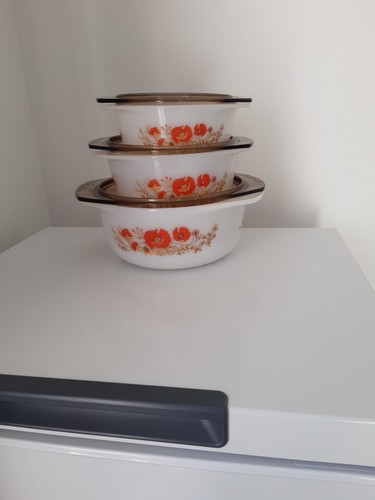 Vintage set of 3 - 70's/80's,