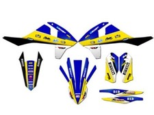 2017-2018 EXC RICOCHET Blue Senge Graphics Kit Compatible with KTM