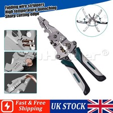 Foldable Wire Strippers Wire Stripping Tool Electrical Pliers Electrician Tools