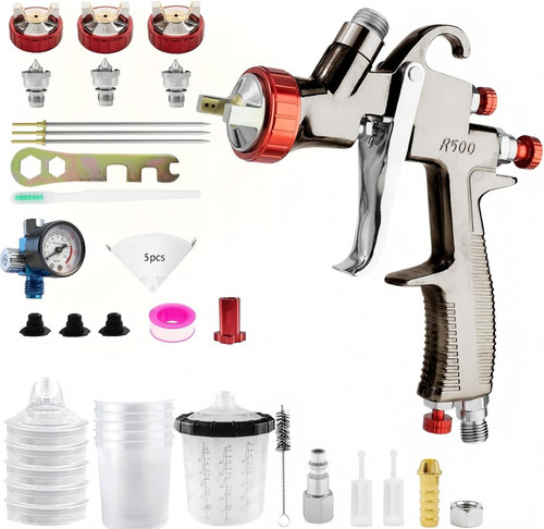Lvlp spray paint gun kit - lvlp,