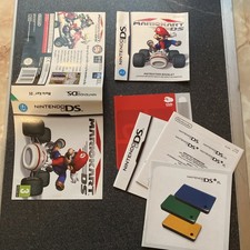 Mario Kart nintendo DS Manuals and cover Only