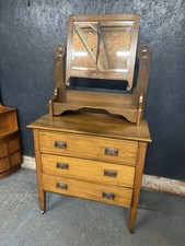 Antique Chest Of Drawers Dressing Table 