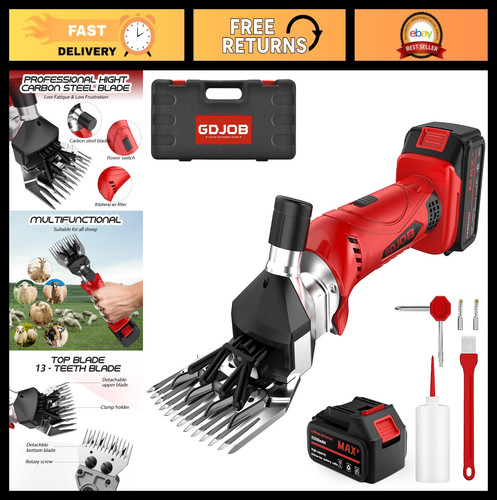 Cordless sheep shears 300w - cordless,