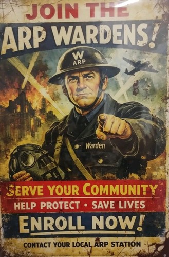 Wwii arp wardens recruitment - arp,