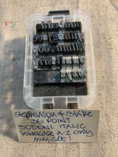 36 PT S&B BODONI ITALIC