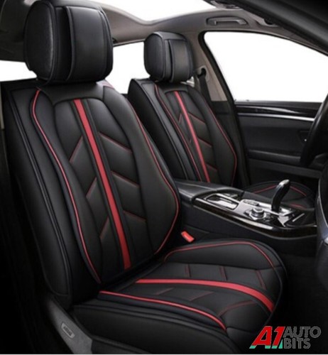 Black sporty leather front - sporty,