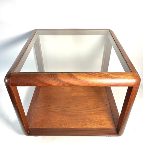 Vintage plan cube - g, coffee