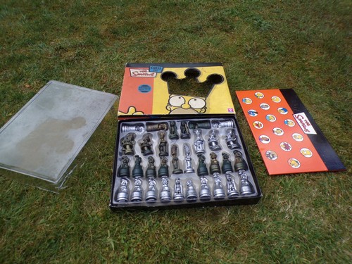 The simpsons chess - chess, set