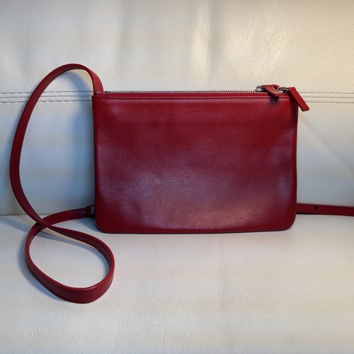 Celine trio large red - large, leather