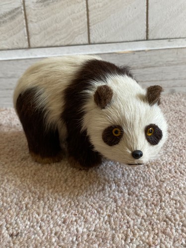 Cute vintage panda ornament - cute,
