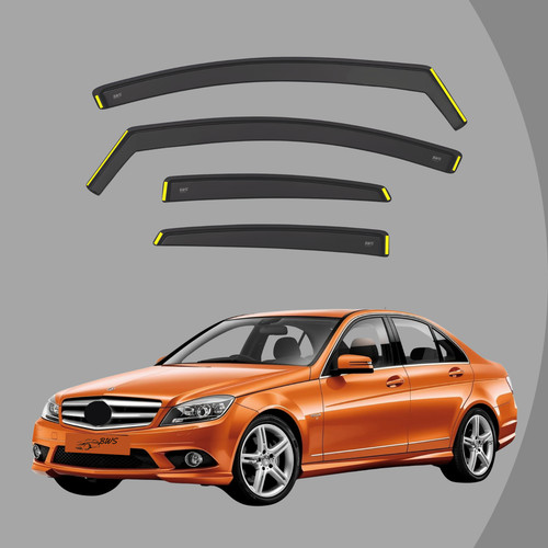 Wind deflectors fit mercedes - wind,