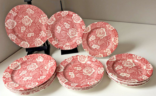 Vtg victorian chintz - vtg,