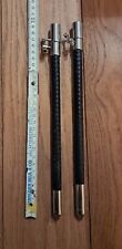 2× Century Neville Carbon Banksticks Rod Rests Carp Fishing 30 - 50cm Excellent