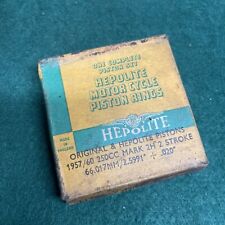 Villiers 250 2H 1957-60 Hepolite Piston Rings +.020” NOS