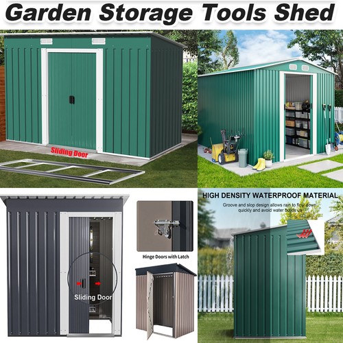 Metal garden shed - 8, x