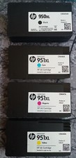 Genuine HP 950XL Black & HP 951XL Cyan Magenta Yellow Ink Cartridges 
