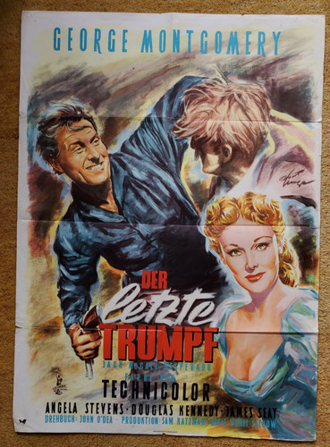 Der letzte trumpf kinoplakat - der, (kinoplakat