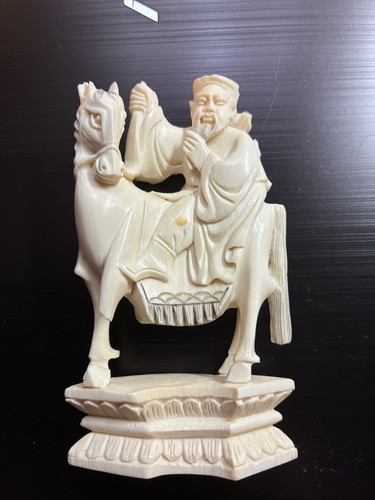 Carved soapstone ivory - soapstone,