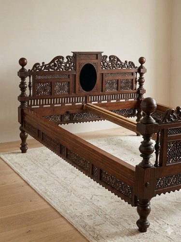 Antique victorian dark wood - dark,