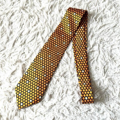 Hermes neck tie navy fruit - neck,