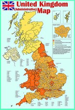 UK ADMINISTRATIVE MAP A2