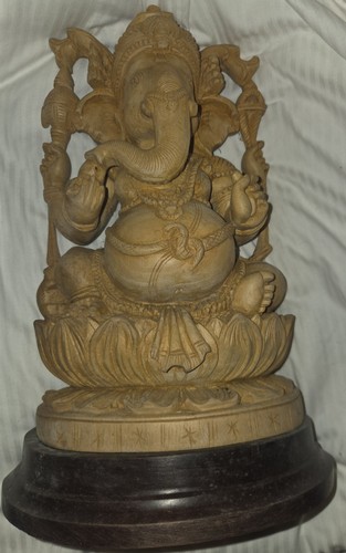 Lord ganesha hinduism wooden - lord,