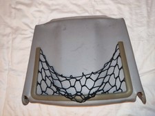 MERCEDES BENZ W126 W124 FRONT SEAT BACK LEATHER COVER LID OEM