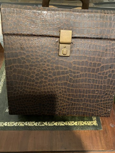 Vintage record box case - case, 12”
