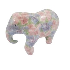 Floral Elephant Ornament