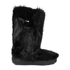 Pajar Men's Baffio Black Beaver Fur Boots MADE IN CANADA (US)