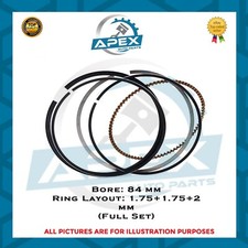 BMW X1 X3 X5 2.0 N47 DIESEL ENGINE N47D20A PISTON RINGS SET 11257812636 - STD