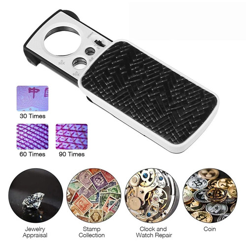 30x 60x 90x jeweler loupe - 30x,