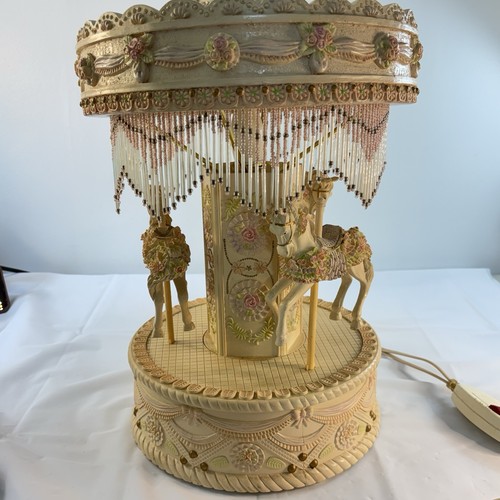 Victorian carousel horse - carousel,