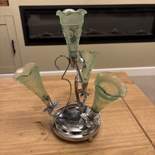 4 TRUMPET SILVER PLATED