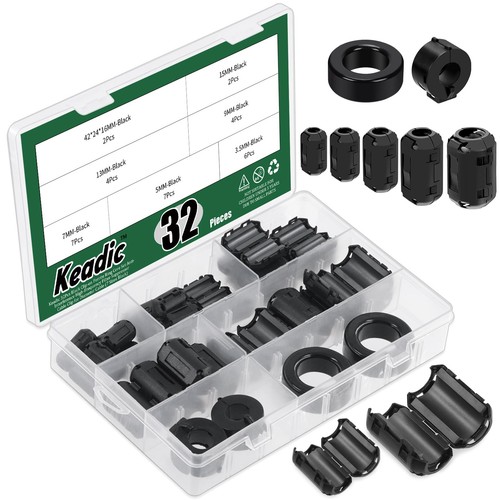 32pcs clip ferrite ring - clip,