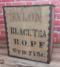 Vintage Wooden Tea Chest