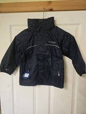 Regatta Kids Kaplan Fleece Lined Waterproof Jacket Navy 3-4 Yrs