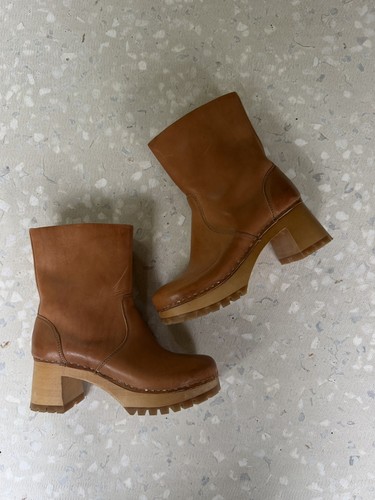 Swedish hasbeens plain leather - swedish,