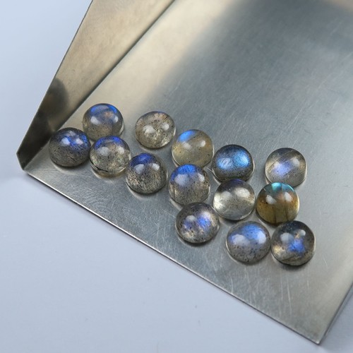 Labradorite cabochons for