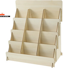 Wood 4 Tier Greeting Card